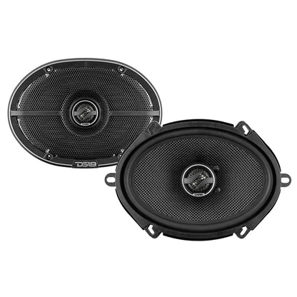 DS18 ZXI 5x7" 2-Way Coaxial Speakers with Kevlar Cone | 70 Watts Rms 4-Ohm