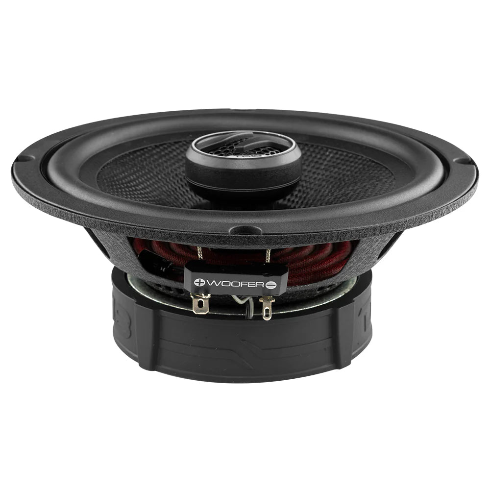 DS18 ZXI 6.5" 2-Way Coaxial Speakers with Kevlar Cone | 80W RMS 4-Ohm