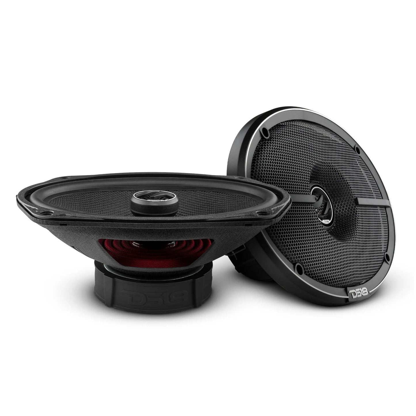 DS18 ZXI 6x9" 2-Way Coaxial Speakers with Kevlar Cone | 120W RMS 4-Ohm