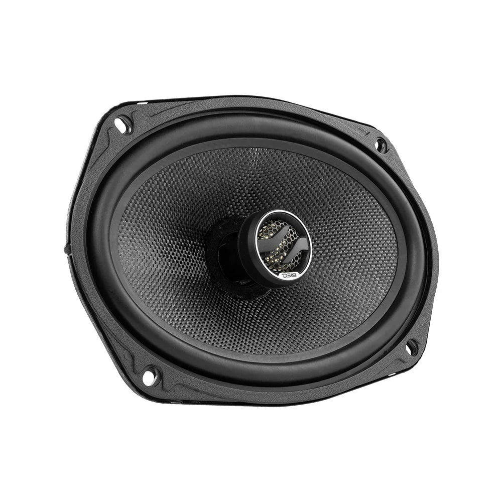 DS18 ZXI 6x9" 2-Way Coaxial Speakers with Kevlar Cone | 120W RMS 4-Ohm