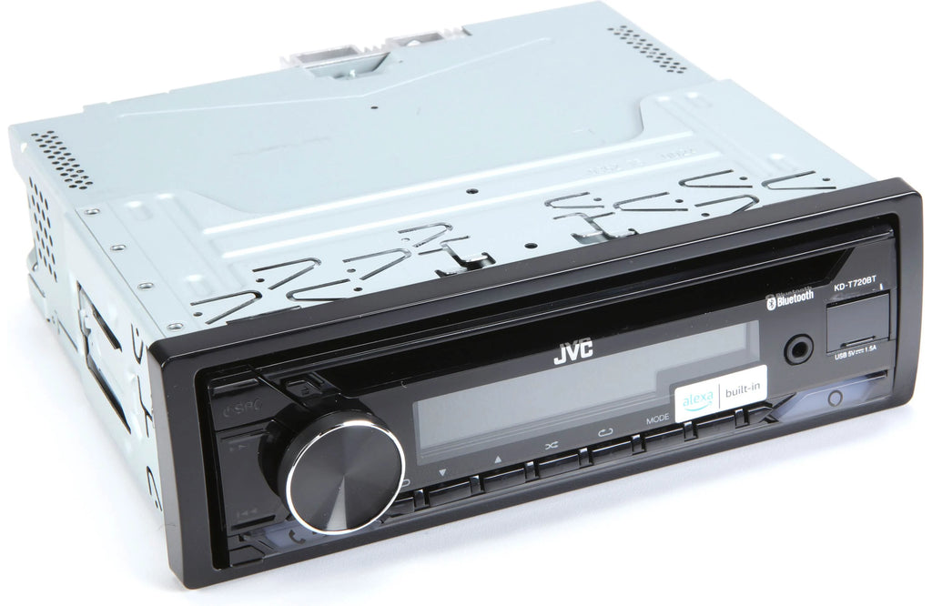 JVC KDT720BT Single-Din CD Receiver w Bluetooth