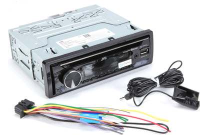 JVC KDT920BTS Single-Din CD Receiver, BT, SXM Ready