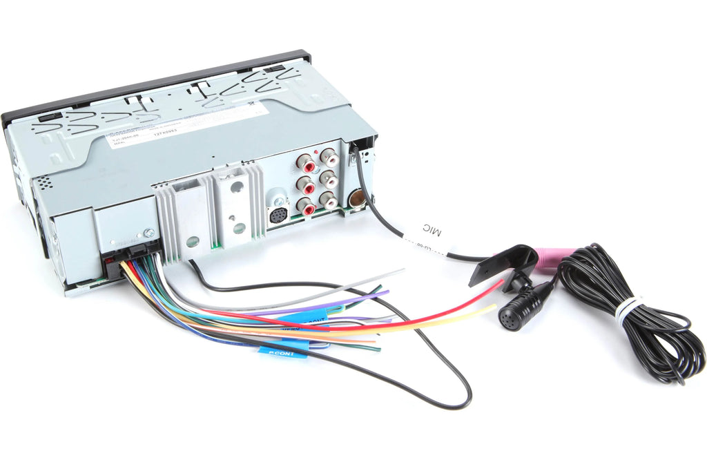 JVC KDX380BTS Single-Din Mechless Receiver w Bluetooth, SXM