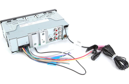 JVC KDX380BTS Single-Din Mechless Receiver w Bluetooth, SXM