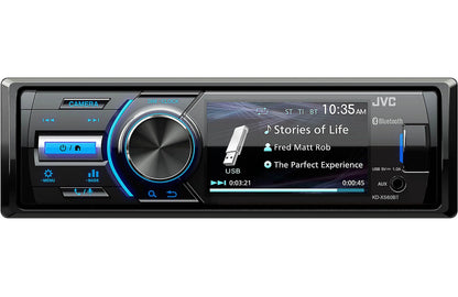 JVC KDX560BT Single-Din Marine Receiver w 3" Screen