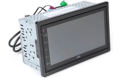 JVC KWM180BT Double-Din Mechless Receiver with Bluetooth