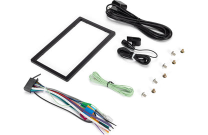 JVC KWM595BT Double-Din Mechless Receiver, BT, Carplay/Android Auto, SXM Ready