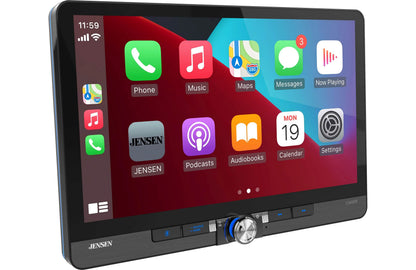 Jensen CAR1215 11.6″ Receiver with Wireless Apple CarPlay and Android Auto, Maestro