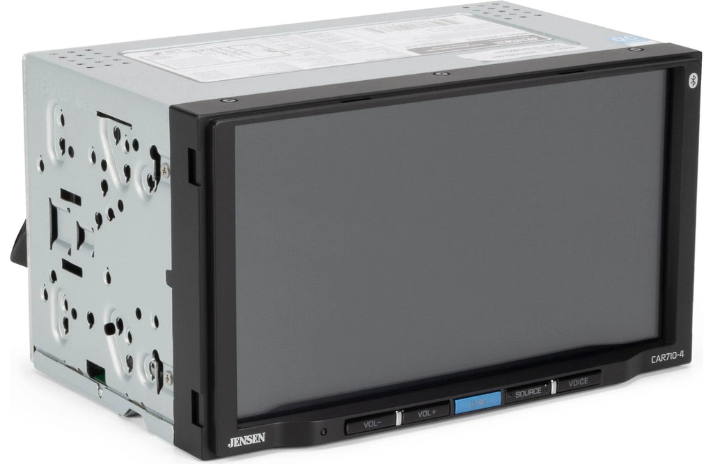 Jensen CAR 710-4 7" Double-Din Radio, Mechless, Apple Carplay, Android Auto