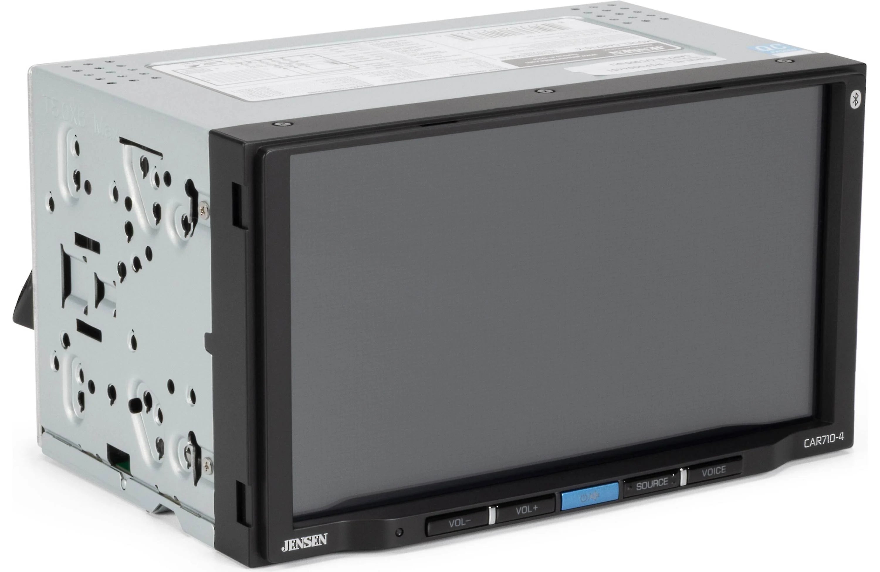 Jensen CAR 710-4 7" Double-Din Radio, Mechless, Apple Carplay, Android Auto