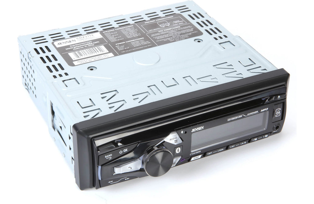 Jensen CDX3119 Single-Din CD Player with Bluetooth