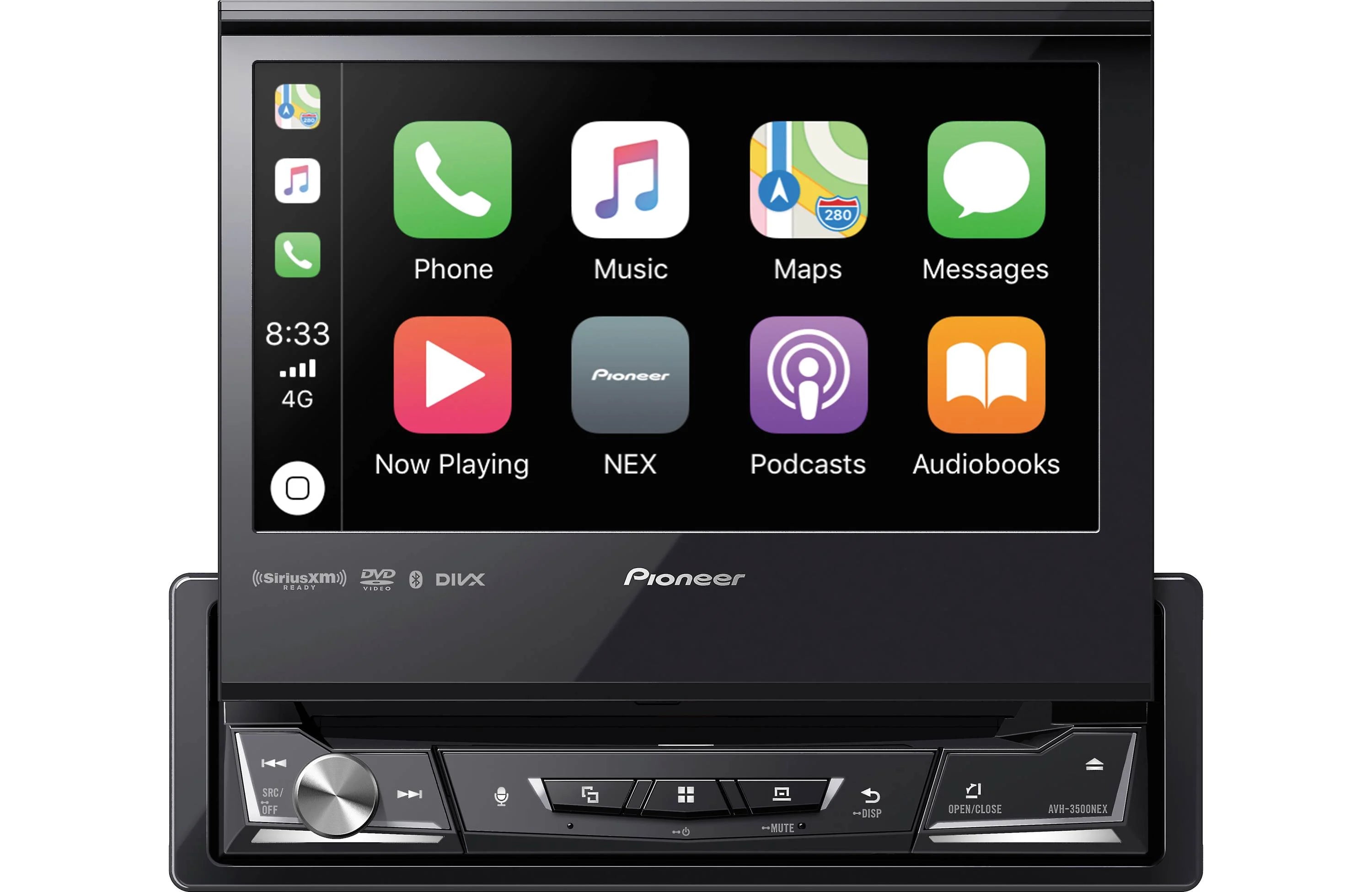 Pioneer AVH3500NEX Single-Din Receiver with 7" Flip-out