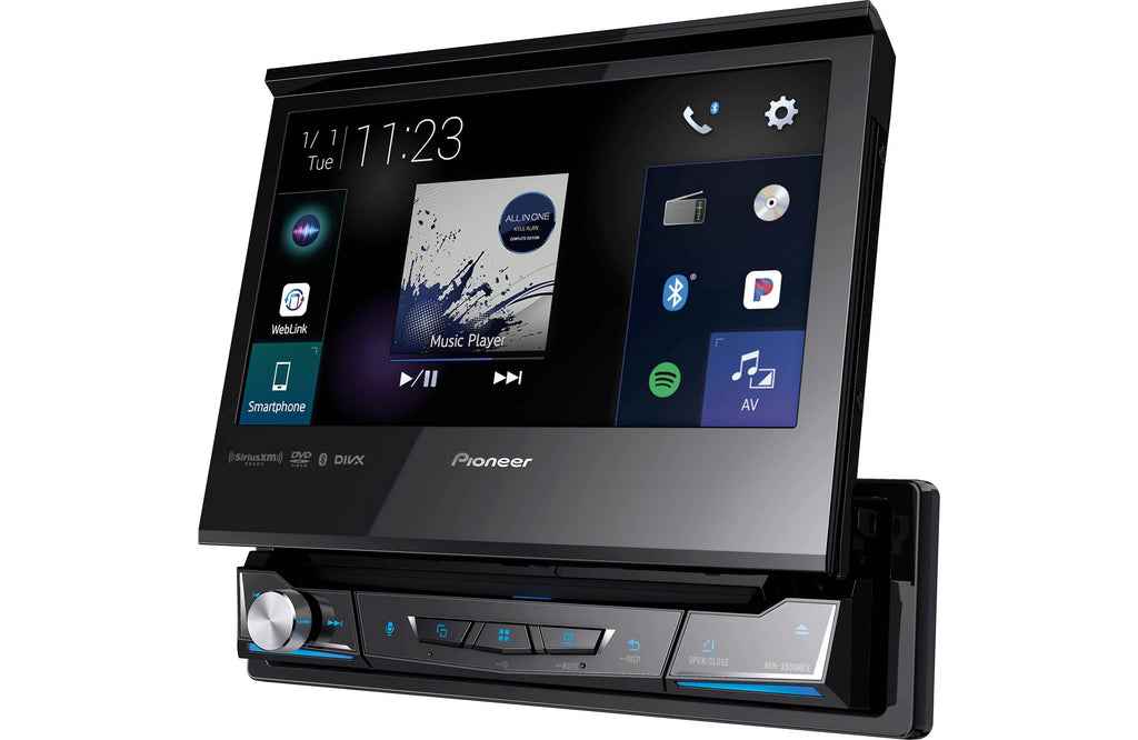 Pioneer AVH3500NEX Single-Din Receiver with 7" Flip-out