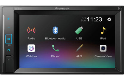 Pioneer DMH-241EX Mechless Receiver 6.2" Display, Bluetooth