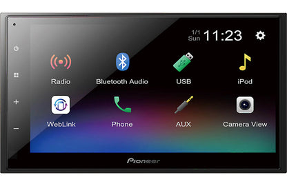 Pioneer DMH-342EX Mechless Receiver 6.8" Display, Bluetooth