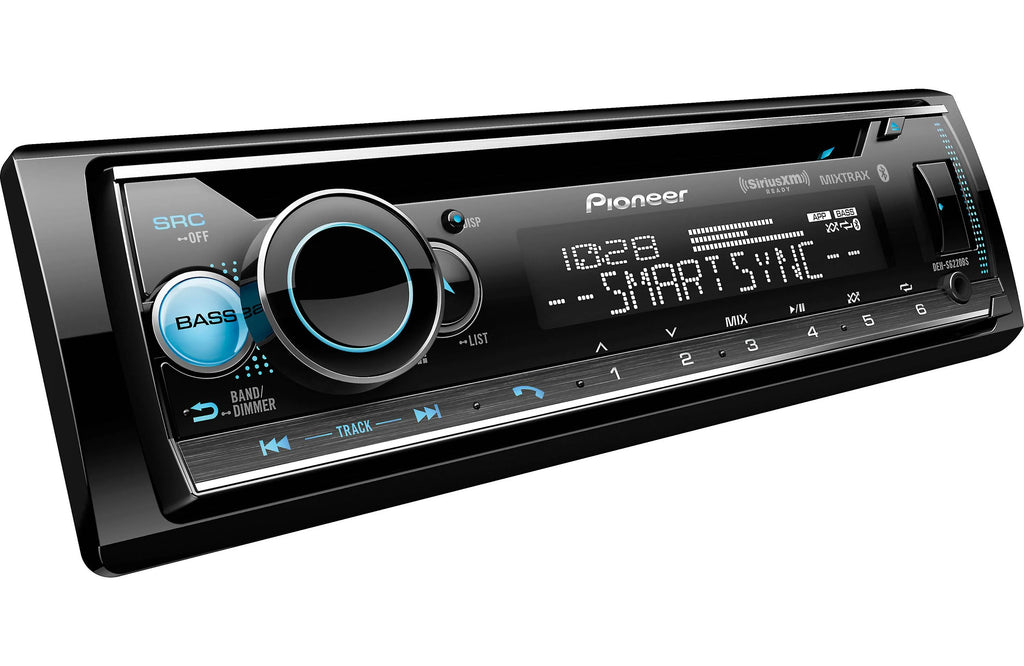 Pioneer DEHS6220BS CD Receiver with enhanced Audio Functions, Pioneer Smart Sync App Compatibility