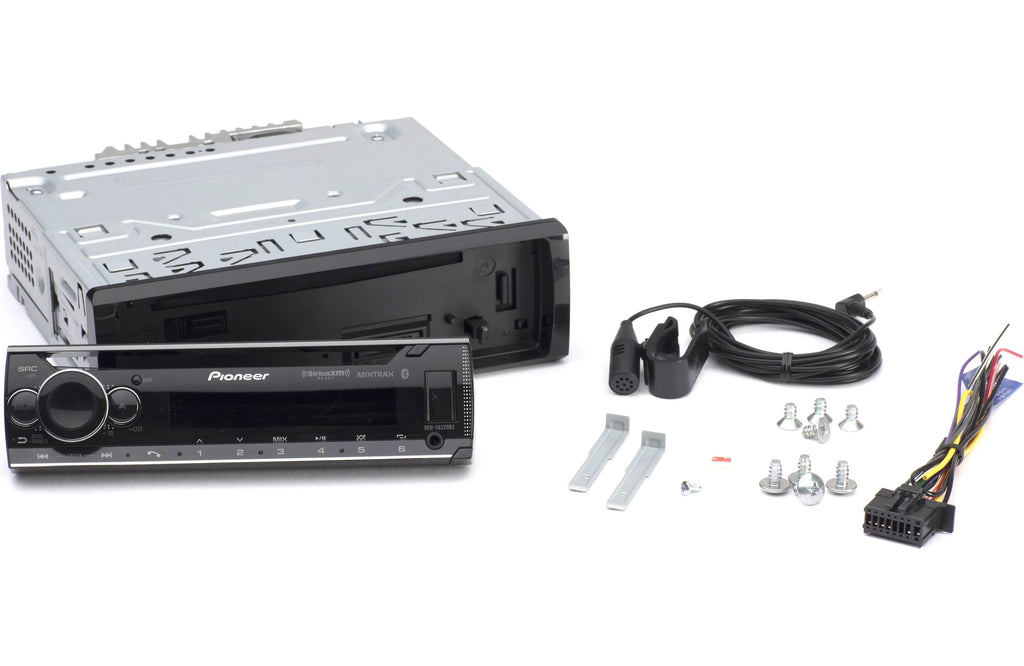 Pioneer DEHS6220BS CD Receiver with enhanced Audio Functions, Pioneer Smart Sync App Compatibility