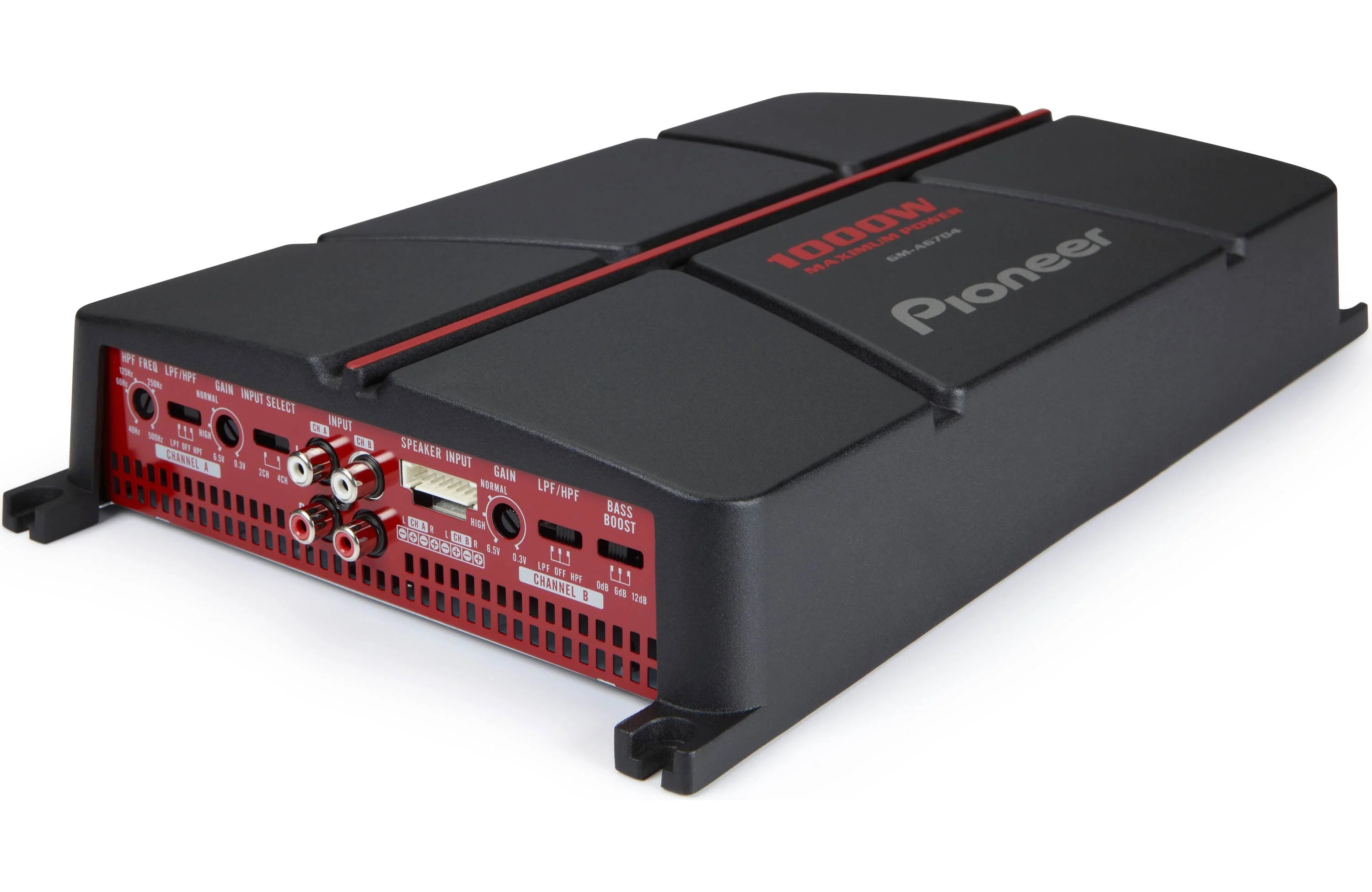 Pioneer GMA6704 4-Channel Bridgeable Amplifier with Bass Boost