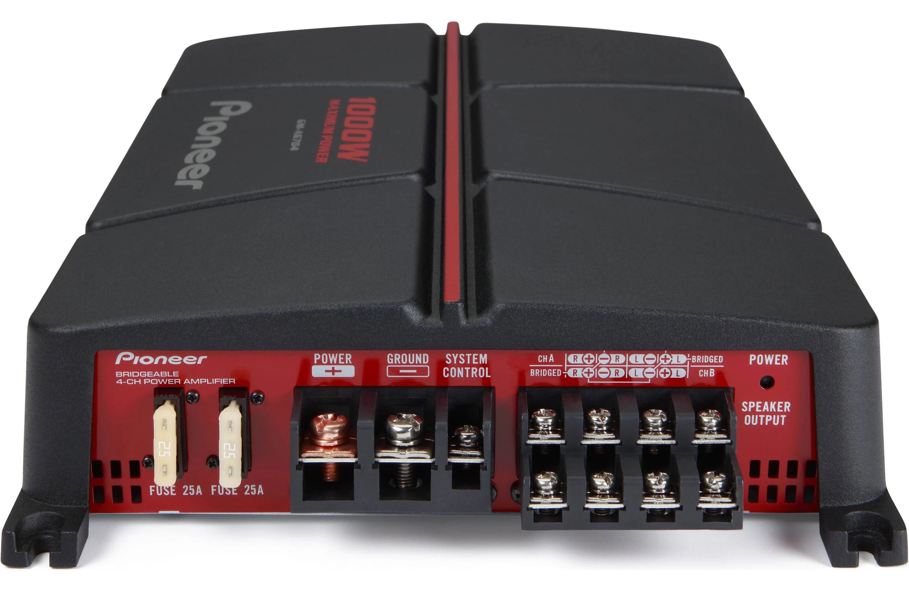 Pioneer GMA6704 4-Channel Bridgeable Amplifier with Bass Boost