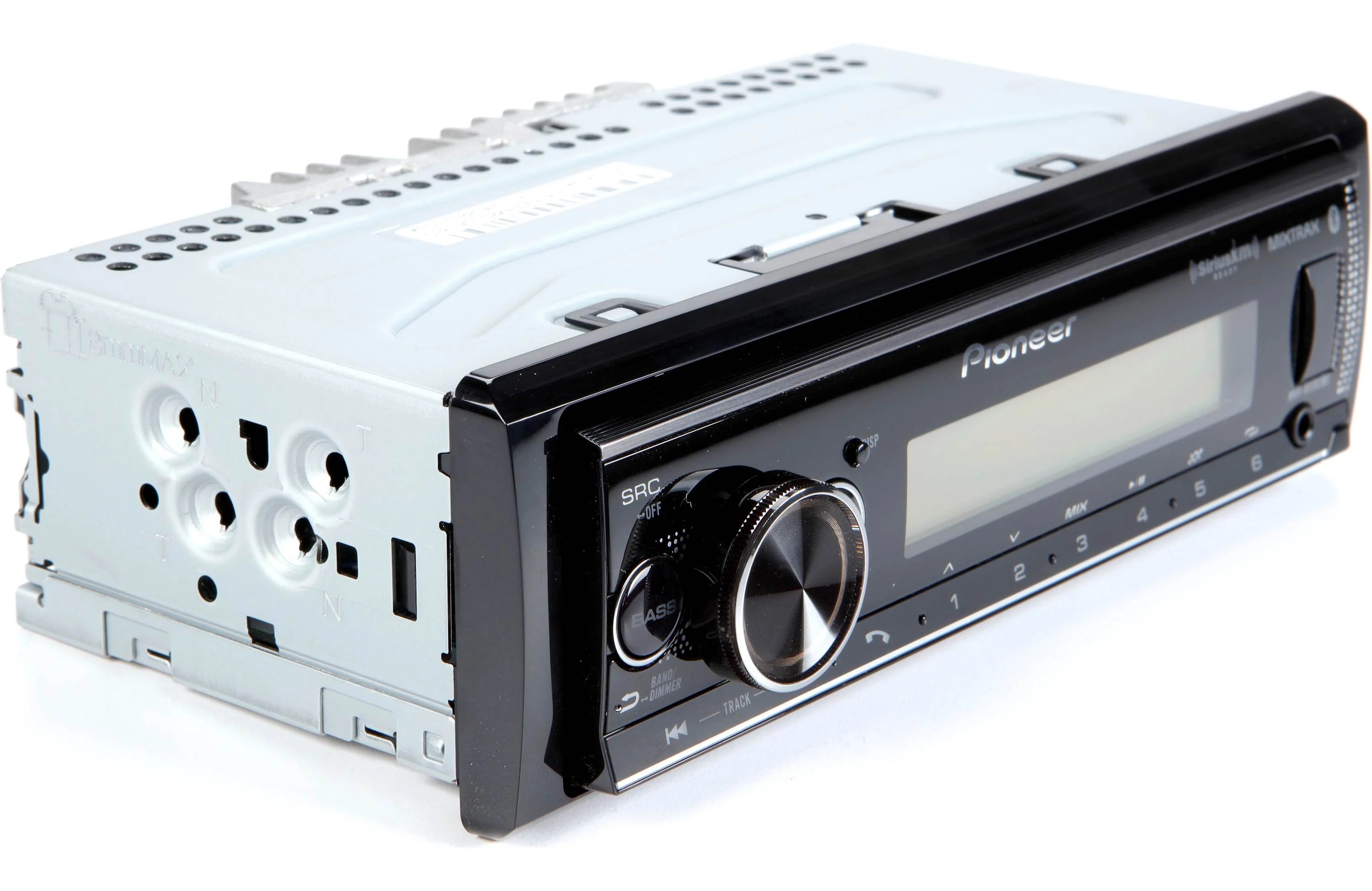 Pioneer MVHMS512BS Marine Single-Din Mechless Receiver, Bluetooth