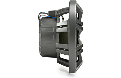 Kicker KM84L 8" White or Charcoal Marine Speakers With RGB LED Lights