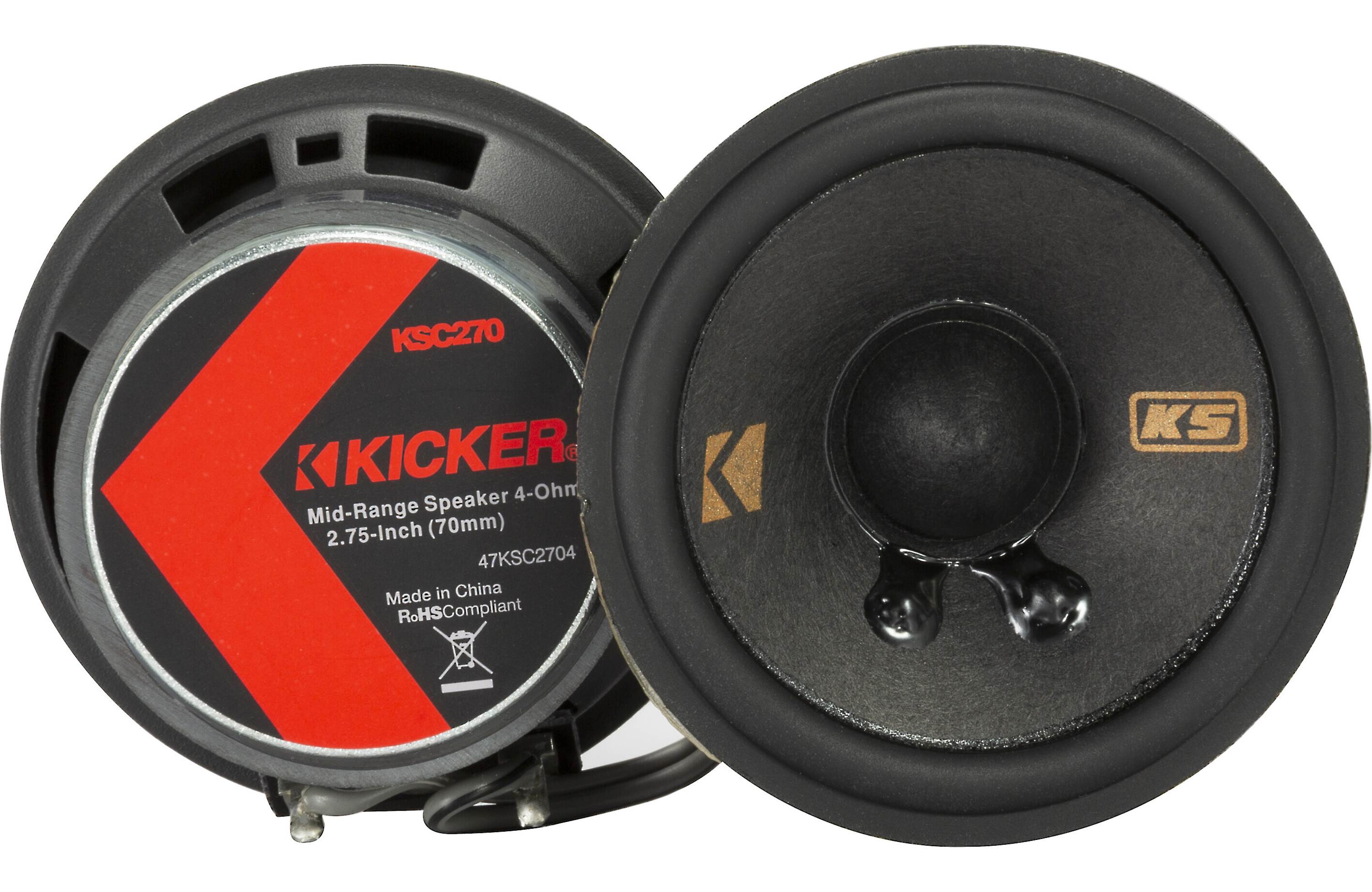 Kicker KSC2704 2.75" Speakers