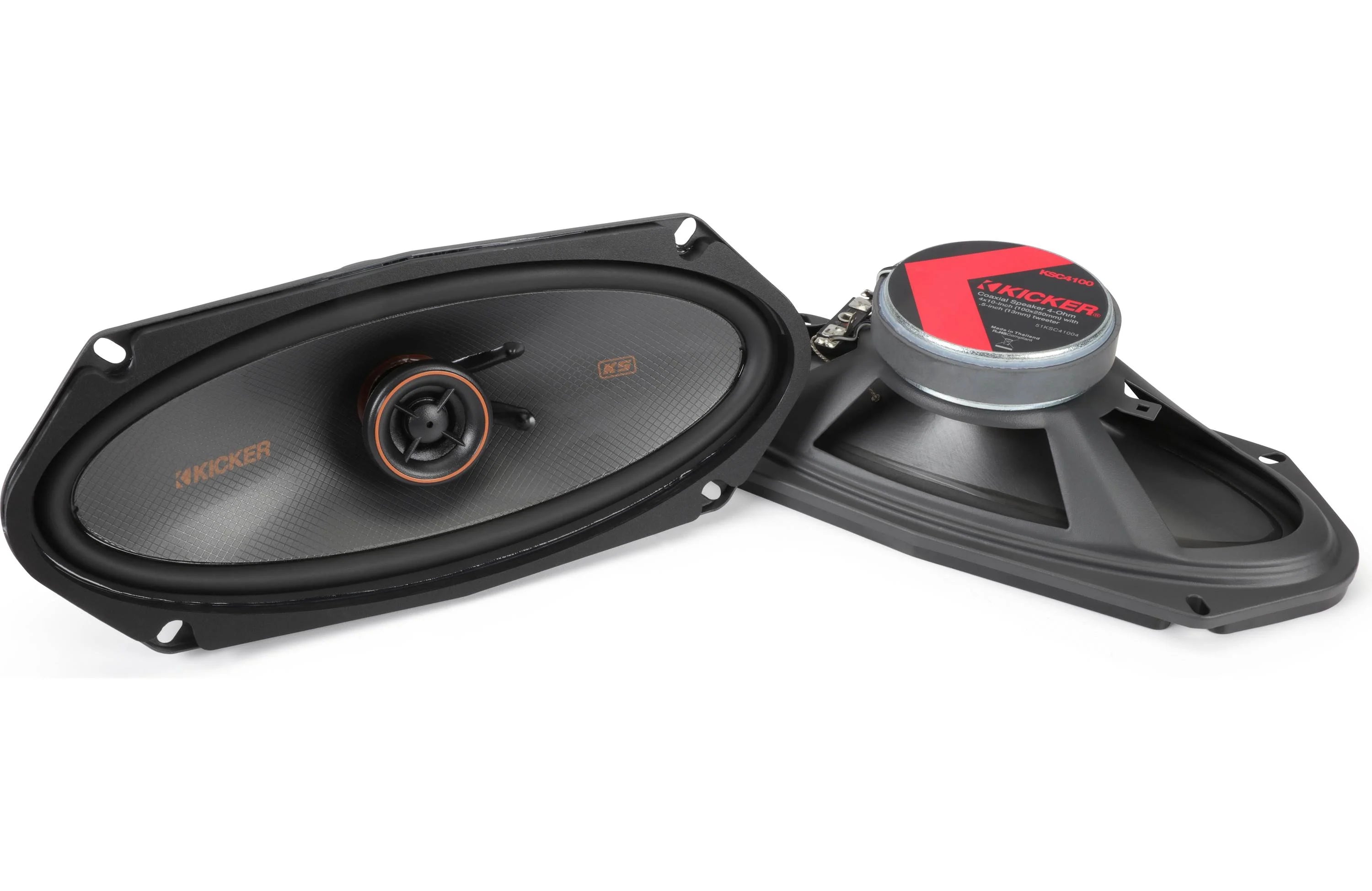 Kicker KSC41004 4x10" Coax Speakers