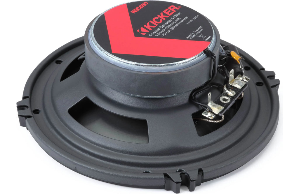 Kicker KSC6504 KS Series 6.5" 200W Max Speakers