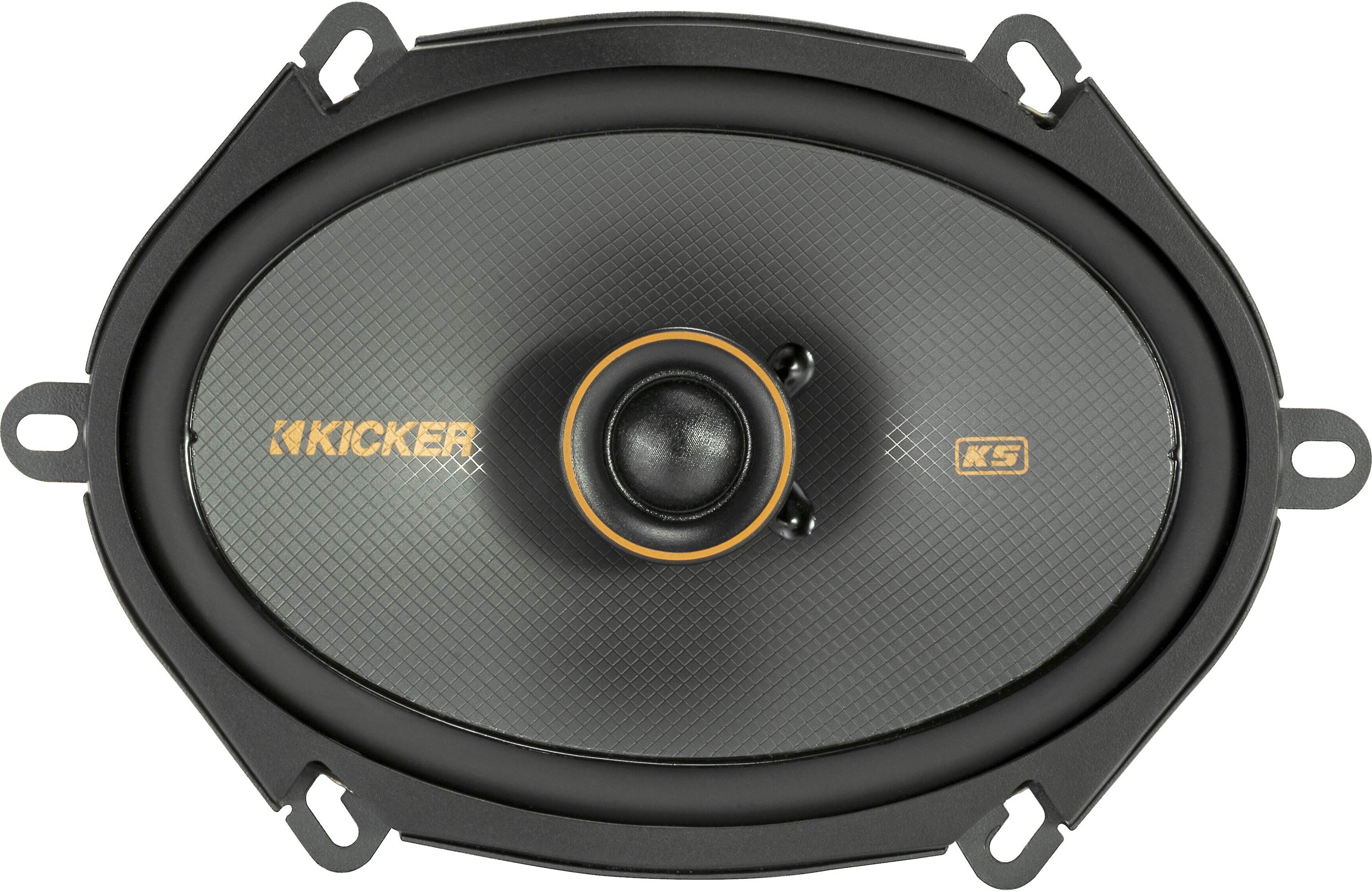 Kicker KSC6804 KS Series 6x8" Coax Speakers