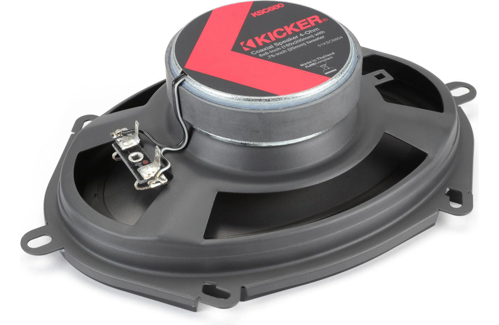Kicker KSC6804 KS Series 6x8" Coax Speakers