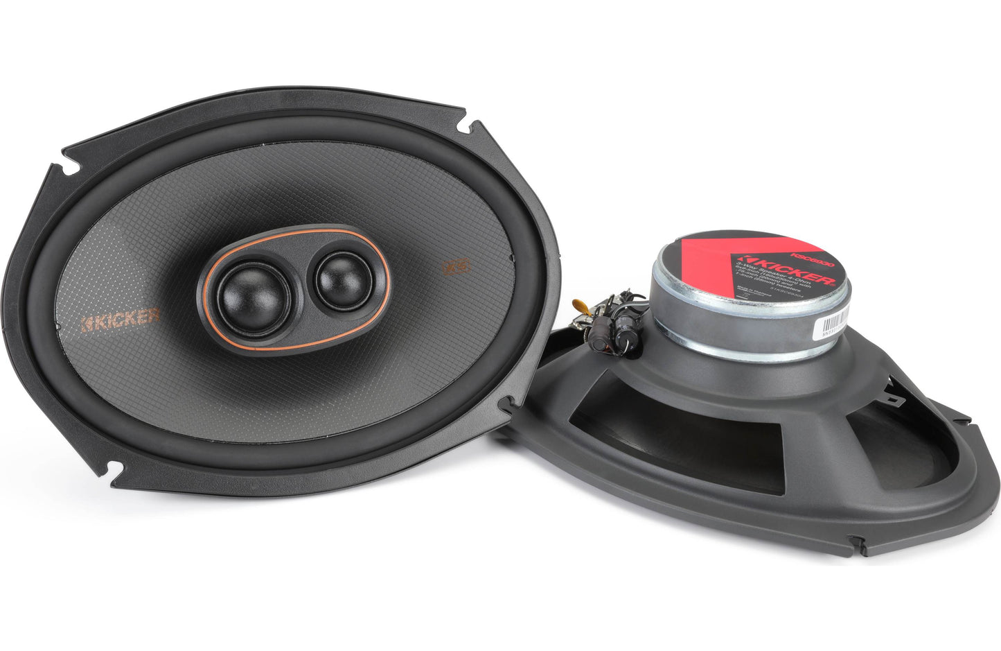 Kicker KSC69304 KS Series 6x9" 3-Way Coax Speakers