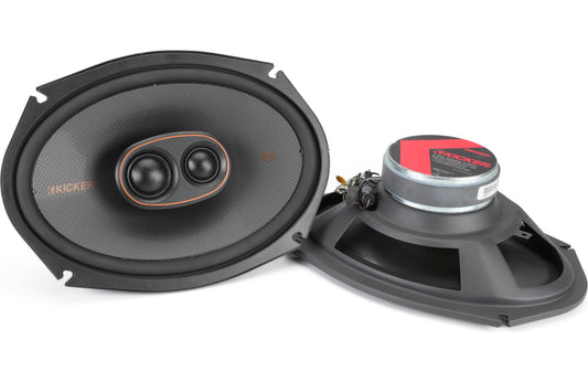 Kicker KSC69304 KS Series 6x9" 3-Way Coax Speakers