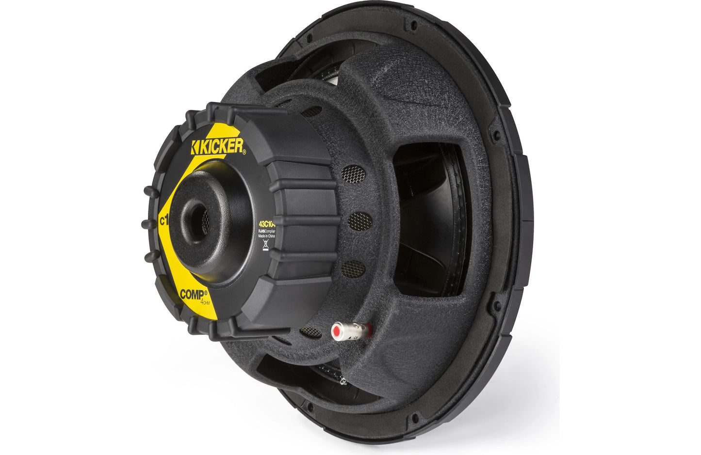 Kicker COMP10 10" Comp Series Subwoofer 4 Ohm SVC