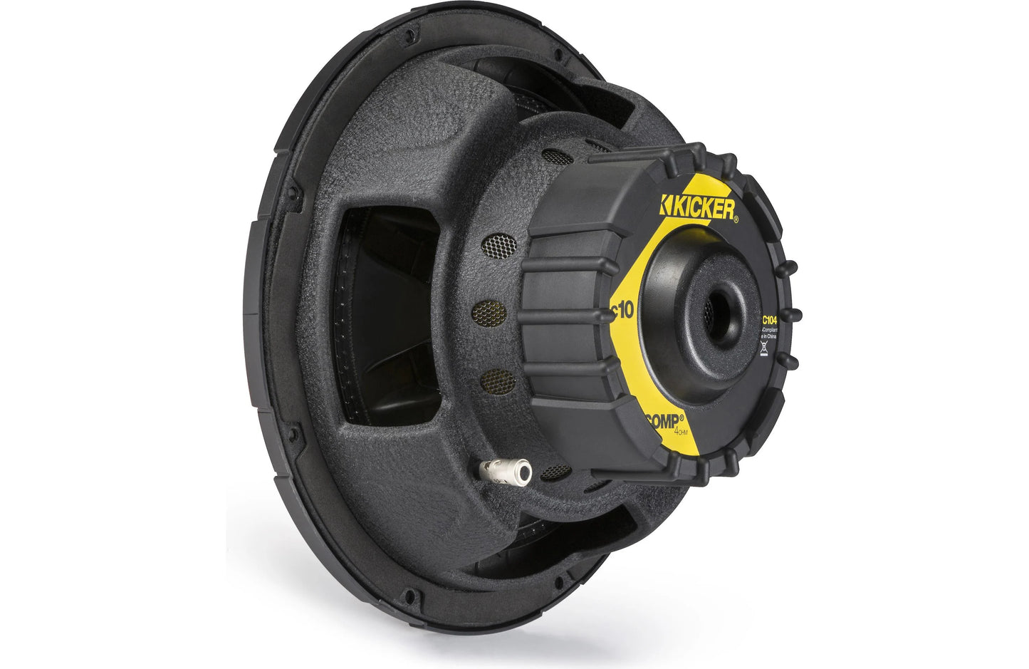 Kicker COMP10 10" Comp Series Subwoofer 4 Ohm SVC