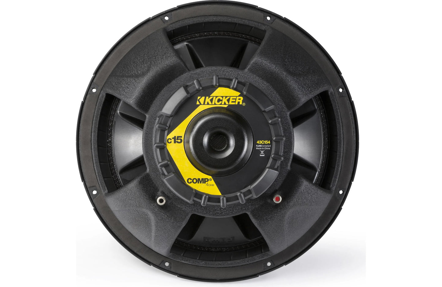 Kicker COMP15 15" Comp Series Subwoofer 4 Ohm SVC