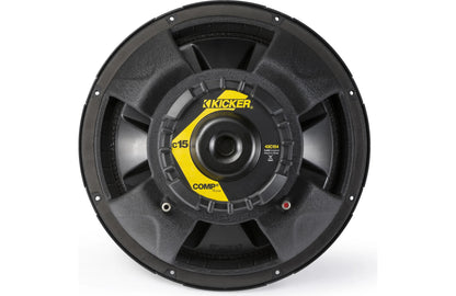 Kicker COMP15 15" Comp Series Subwoofer 4 Ohm SVC