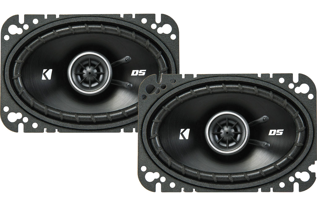 Kicker DSC464 DS Series 4x6" Speakers 2-Way 120W Max