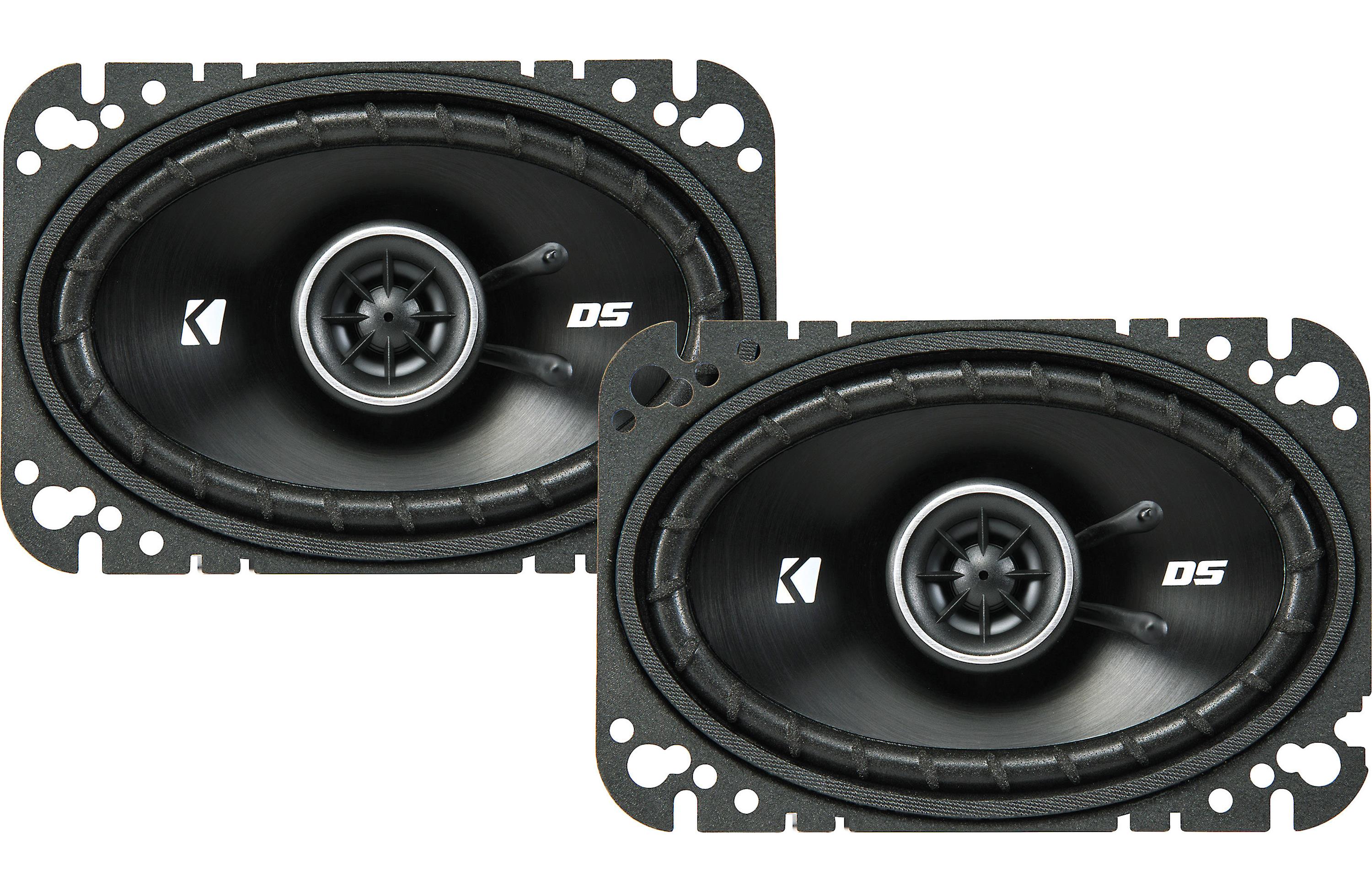 Kicker DSC464 DS Series 4x6" Speakers 2-Way 120W Max