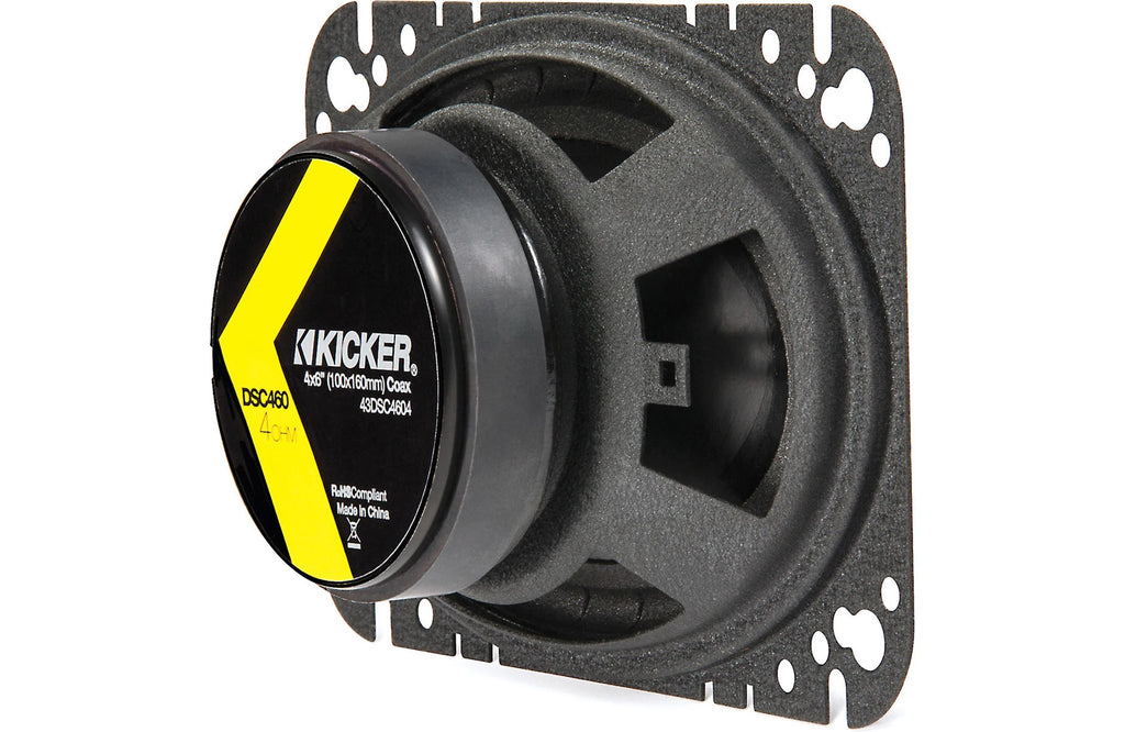 Kicker DSC464 DS Series 4x6" Speakers 2-Way 120W Max