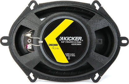 Kicker DSC684 DS Series 6x8" Speakers