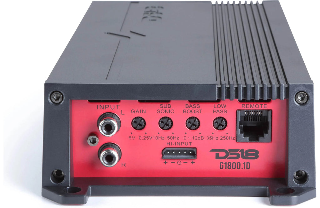 DS18 G1800.1D Class D Full Range 1800W 1-channel Amplifier