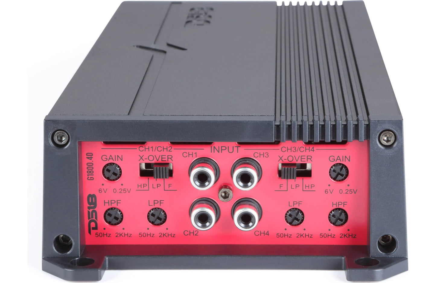 DS18 G1800.4D Class D Full Range 1800W 4-channel Amplifier