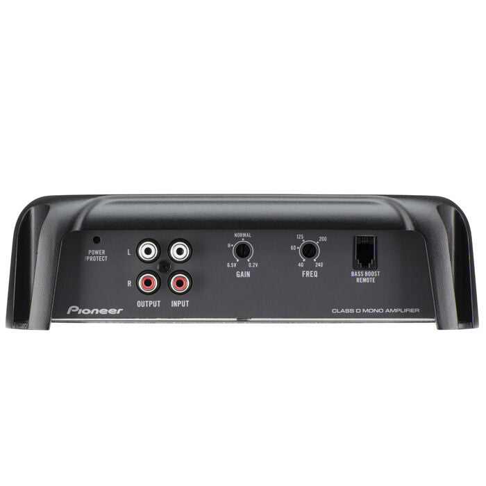 Pioneer GMD9701 Class D Mono Amplifier w Wired Bass Boost Remote 2400 Watts Max