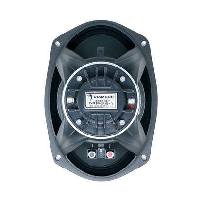 Diamond MP694 6x9" PRO Full-Range 4 Ohm Co-Ax Horn Speakers