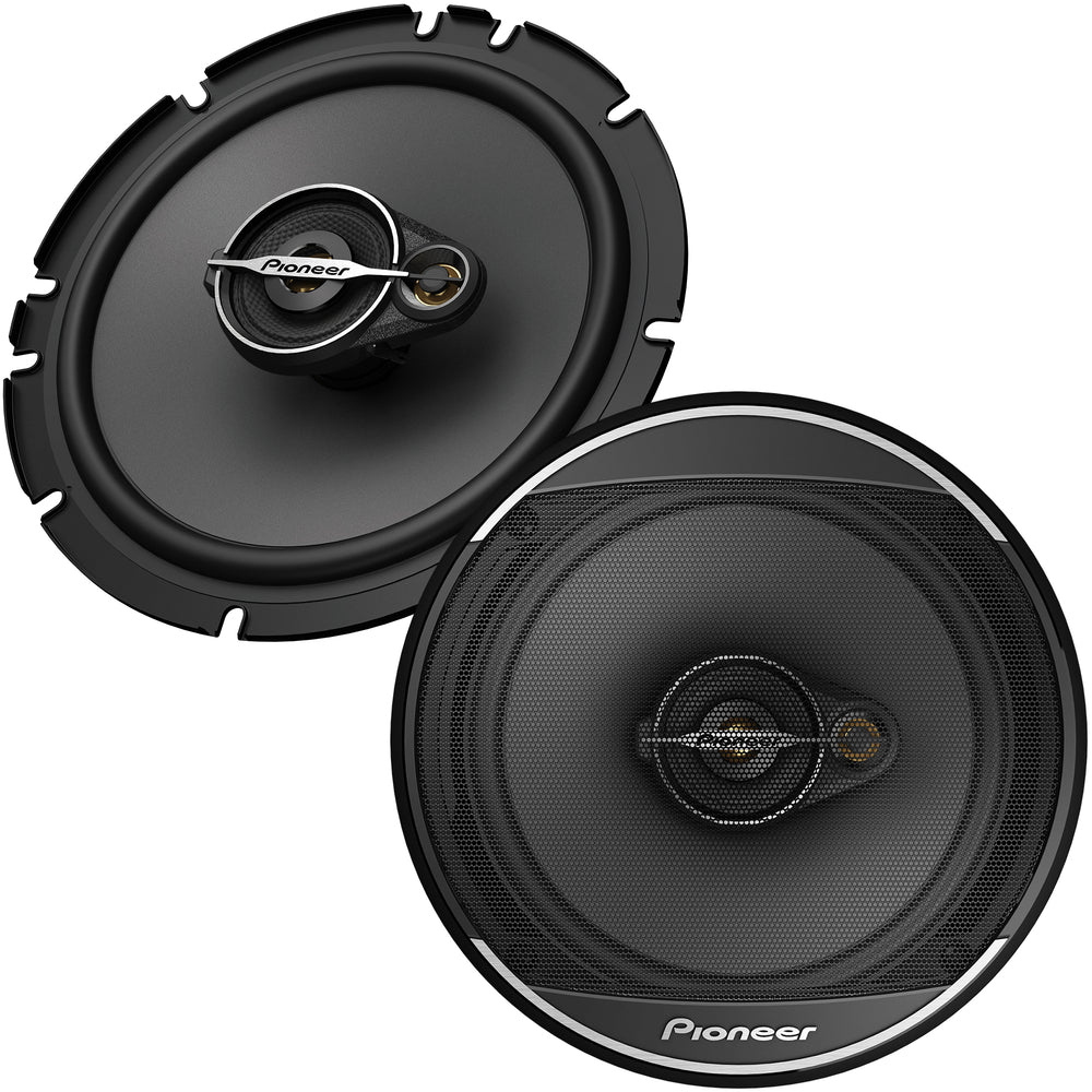 Pioneer TSA1671F 6.5” - 3-way, 320 W Max Power, Carbon/Mica-reinforced IMPP™ cone, 1-5/8" (42mm) Cone Midrange, 11mm tweeter - Coaxial Speakers (pair)